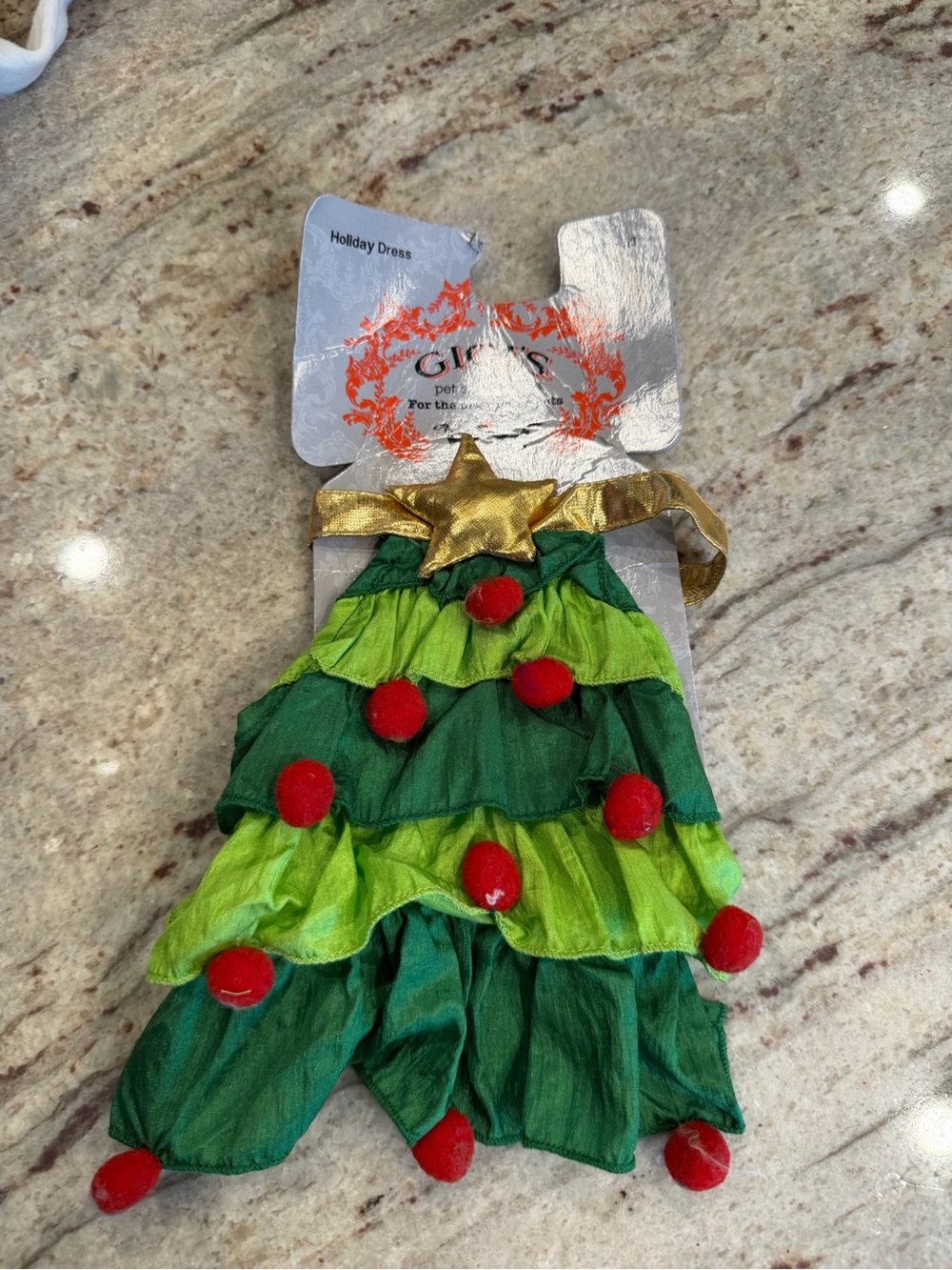 Dogs XXS Christmas dress